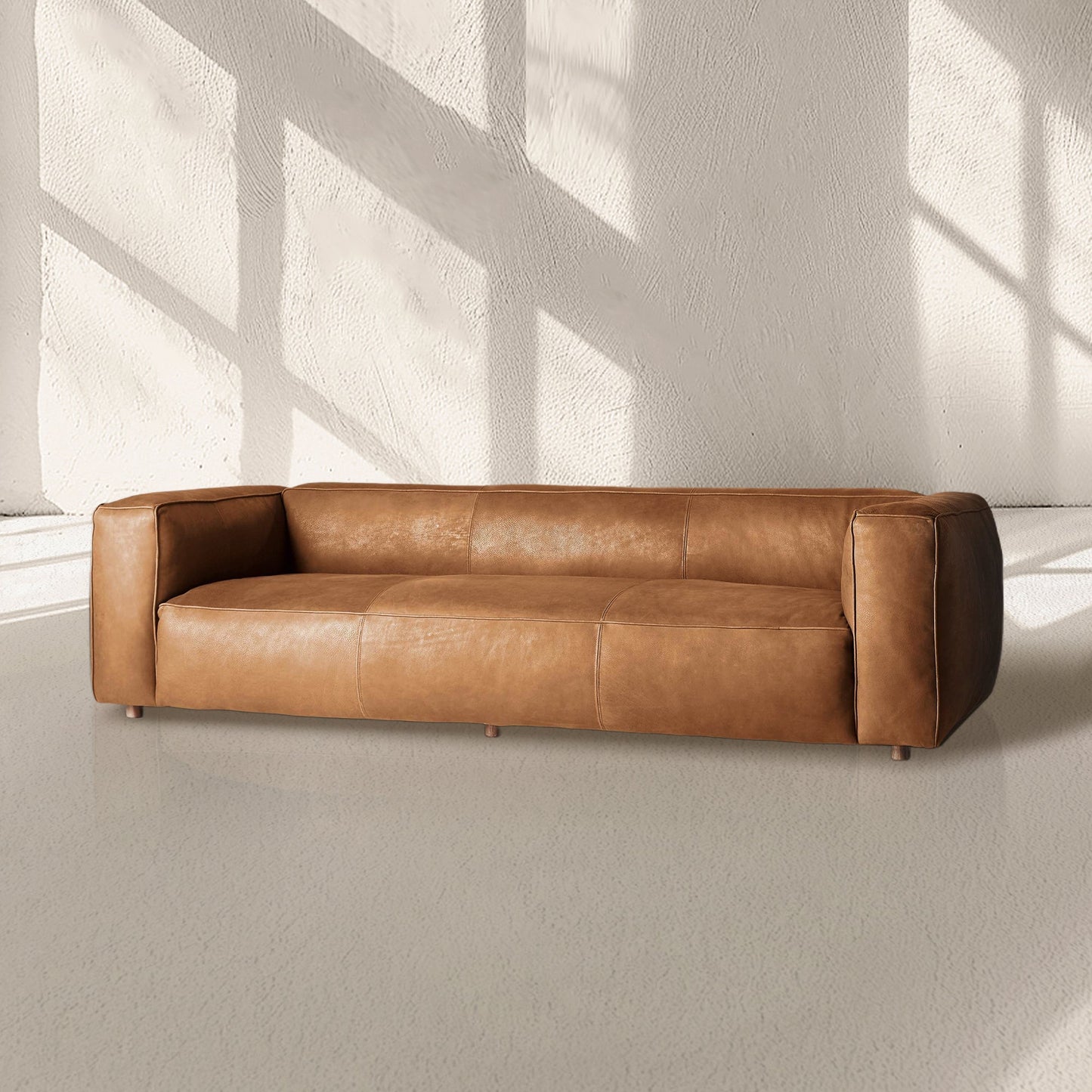Madrone Leather Sofa