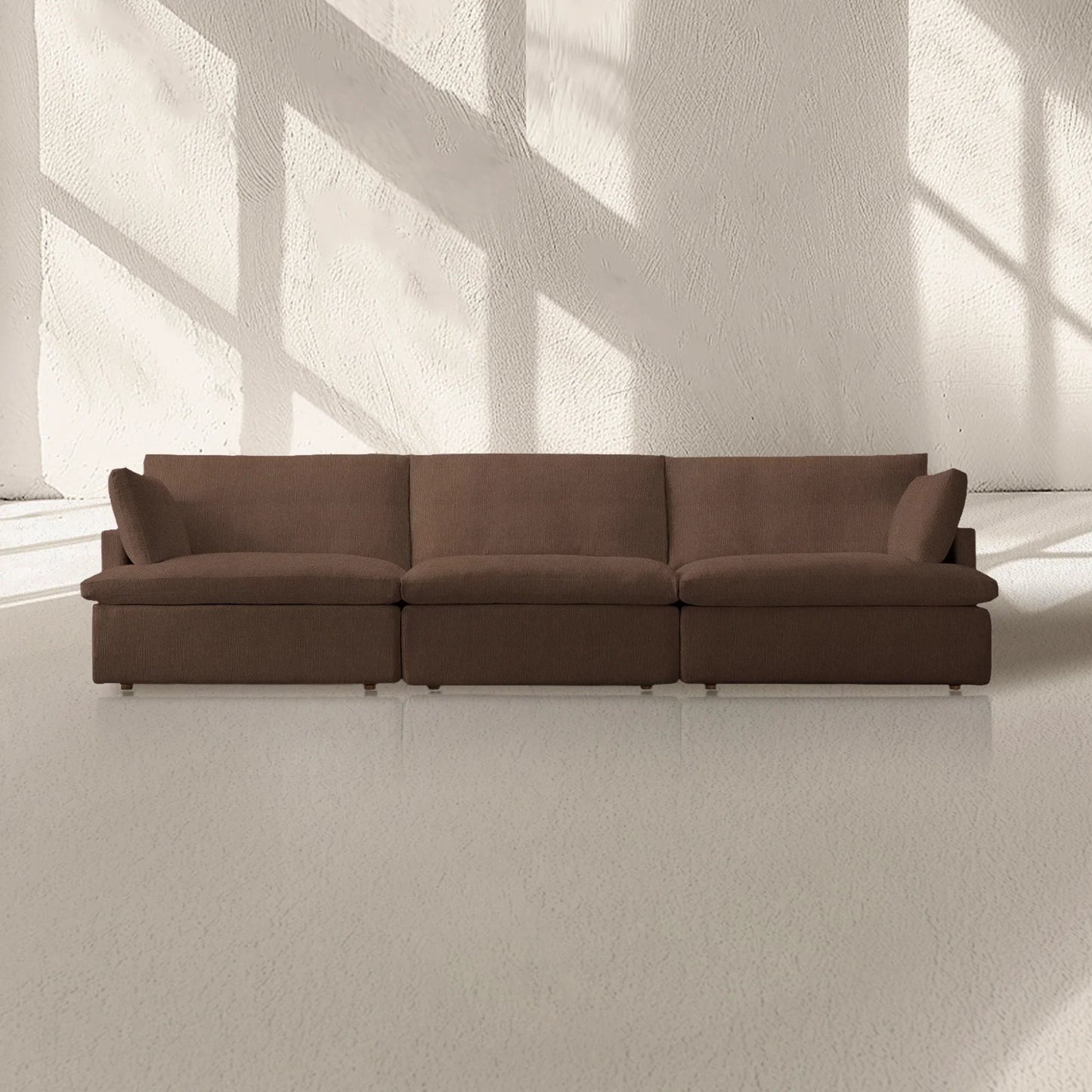 Sunshine Modular Track Arm 3-Piece Sofa