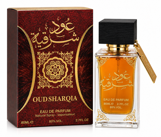 Ard Al Zaafaran Oud Sharqia Eau de Parfum Arabian Perfume from UAE – 2.7 Ounce / 80 ml