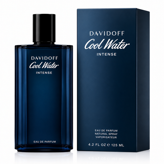 Davidoff Cool Water Intense for Men Eau de Parfum Spray – 4.2 Ounce / 125 ml