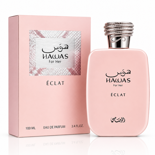 Rasasi Hawas Eclat for Women Eau de Parfum Spray – 3.4 Ounce / 100 ml