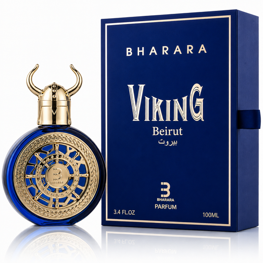 Bharara Viking Beirut for Men Eau de Parfum Spray – 3.4 Ounce / 100 ml