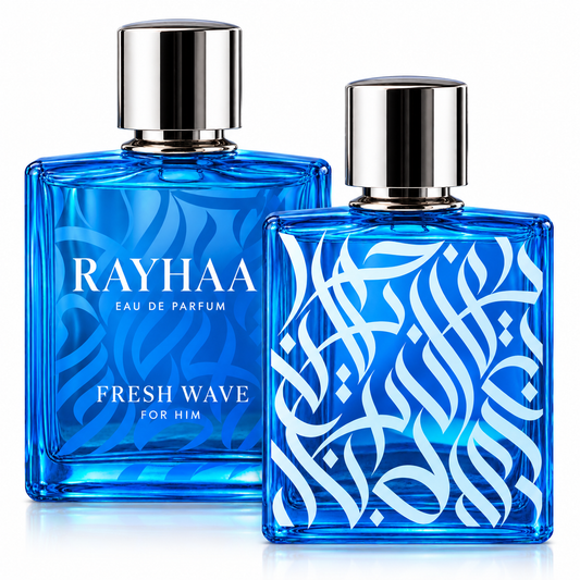 Rayhaan Fresh Wave Eau de Parfum Spray for Men – 3.40 Ounce / 100 ml