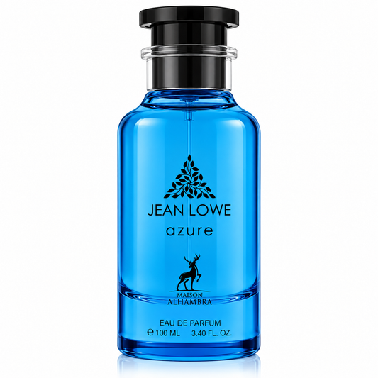 Maison Alhambra Jean Lowe Azure Eau de Parfum Spray for Unisex – 3.40 Ounce / 100 ml