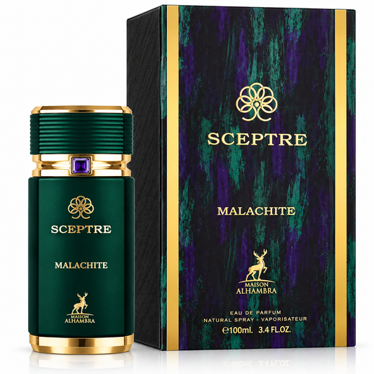 Maison Alhambra Sceptre Malachite Eau de Parfum Spray for Unisex – 3.40 Ounce / 100 ml