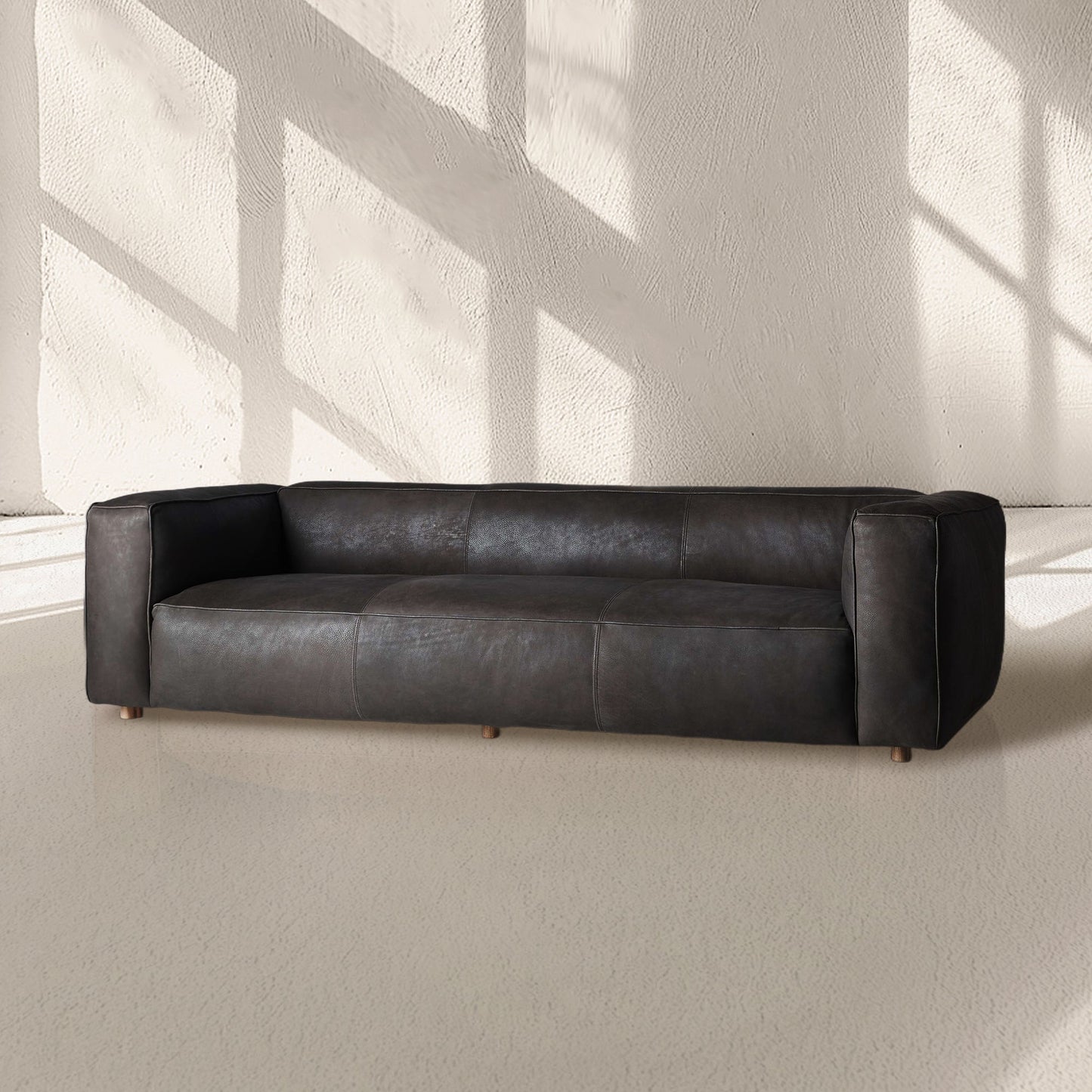 Madrone Leather Sofa