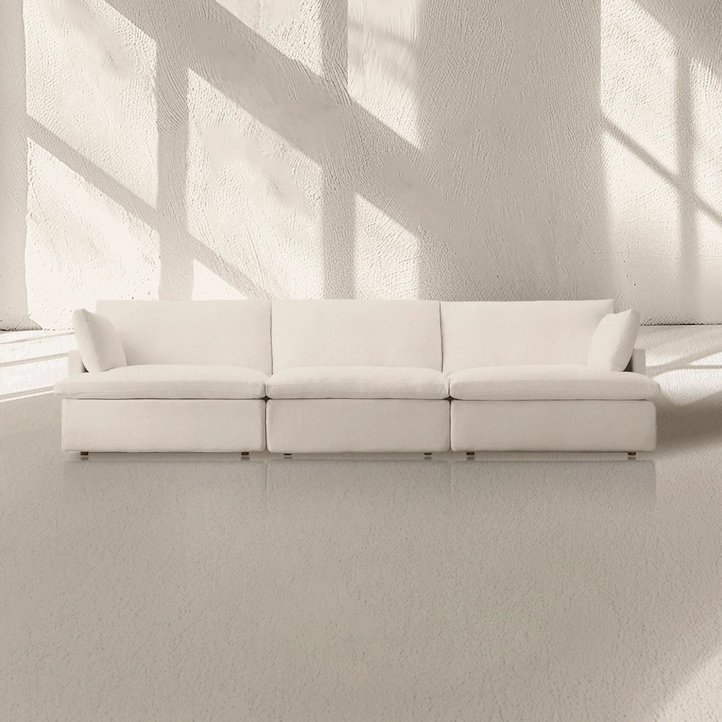Sunshine Modular Track Arm 3-Piece Sofa