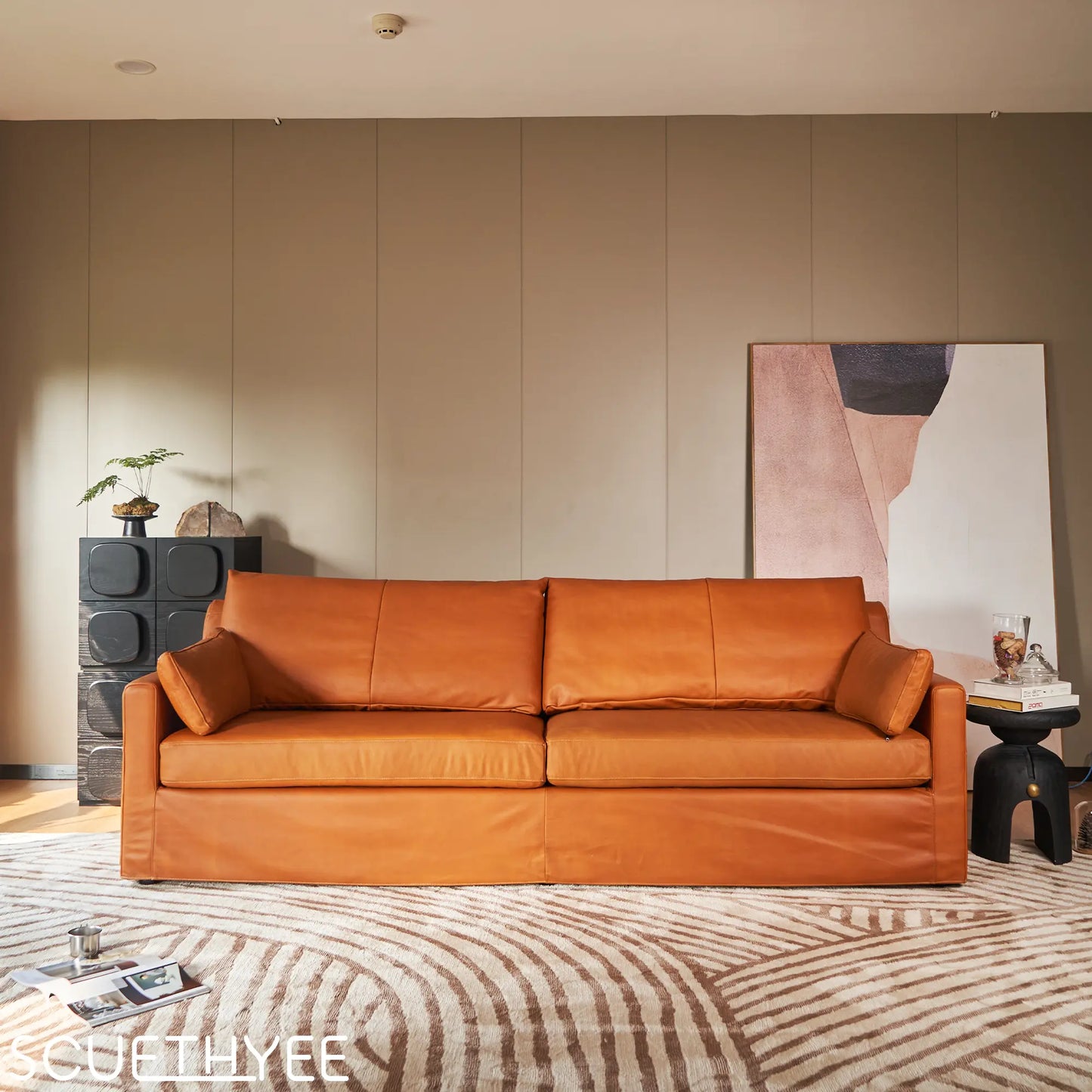 Mercury Leather Sofa