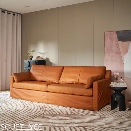 Mercury Leather Sofa