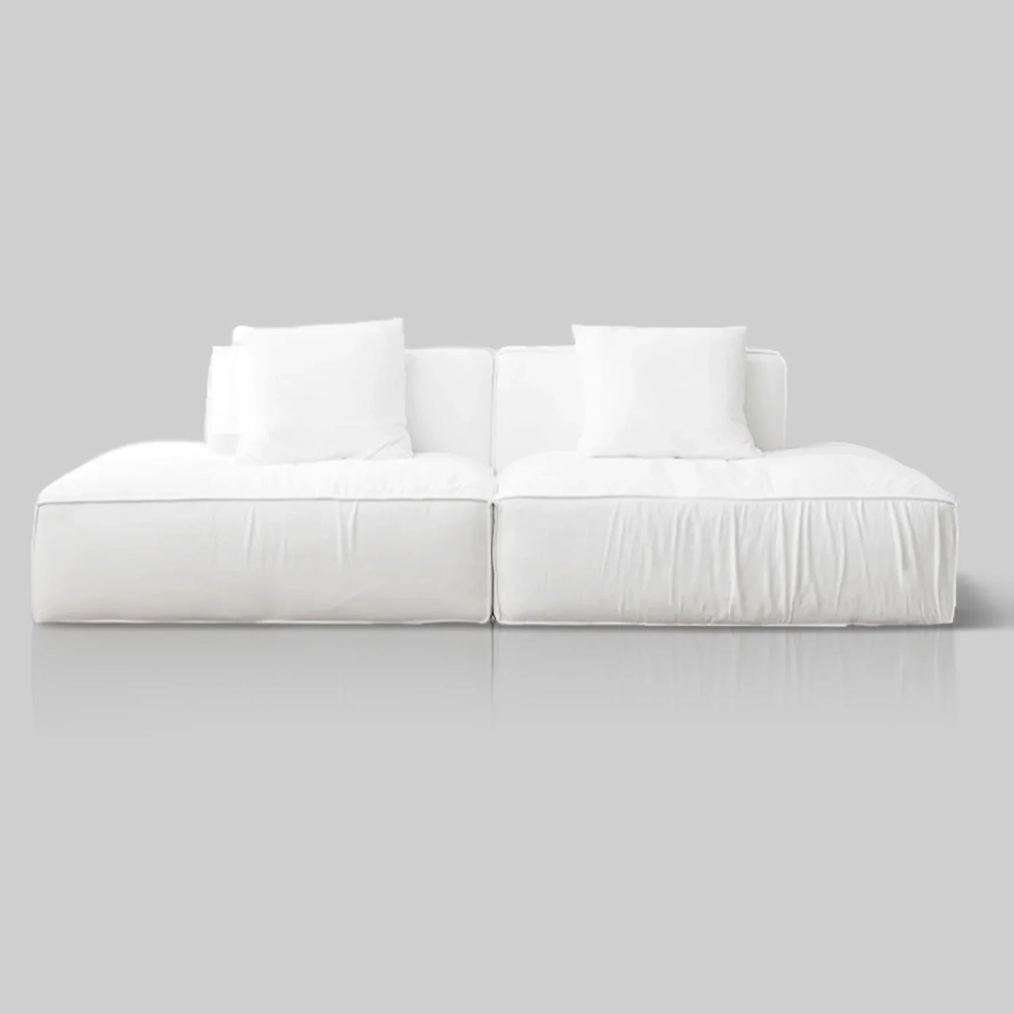Linen Floating Island Sofa