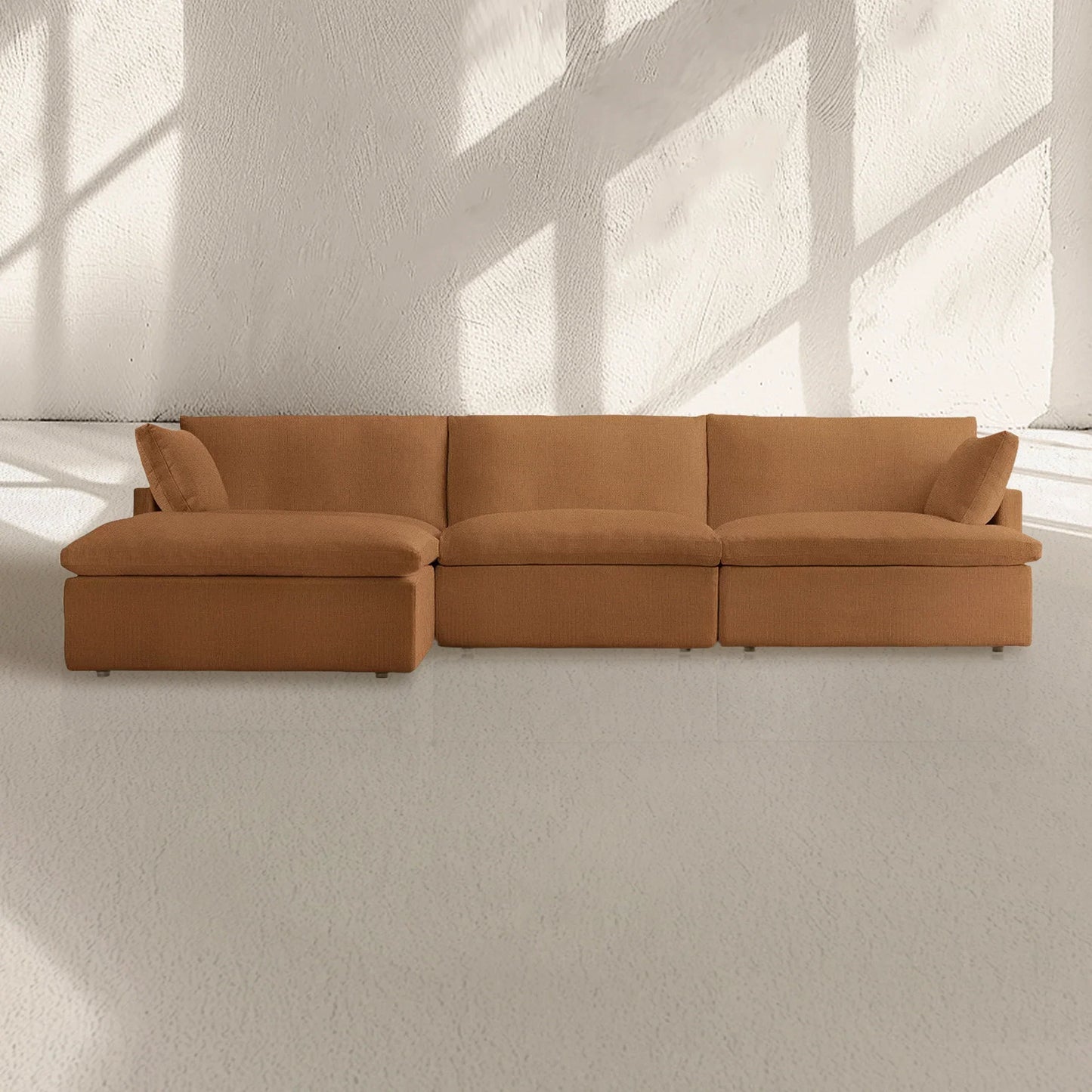 Sunshine Modular Track Arm Left-Arm Sofa-Chaise Sectional