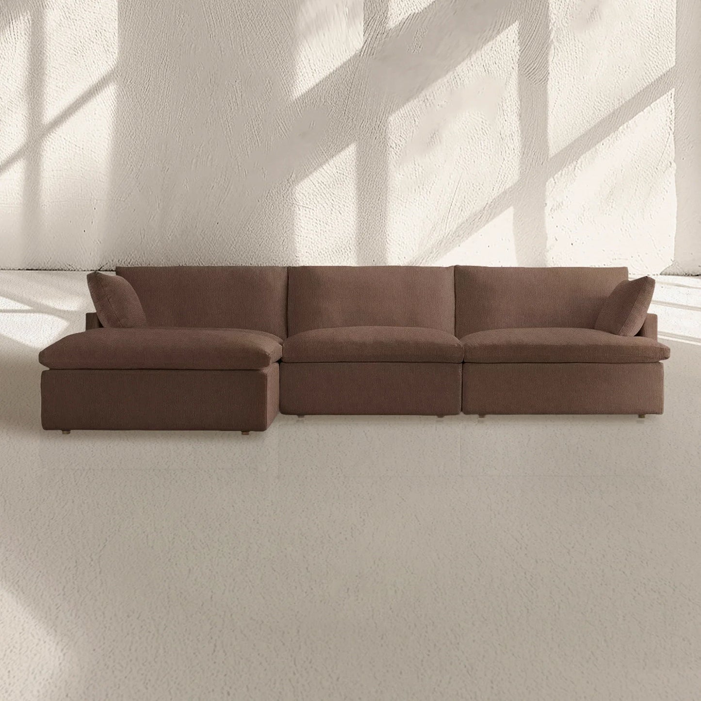 Sunshine Modular Track Arm Left-Arm Sofa-Chaise Sectional