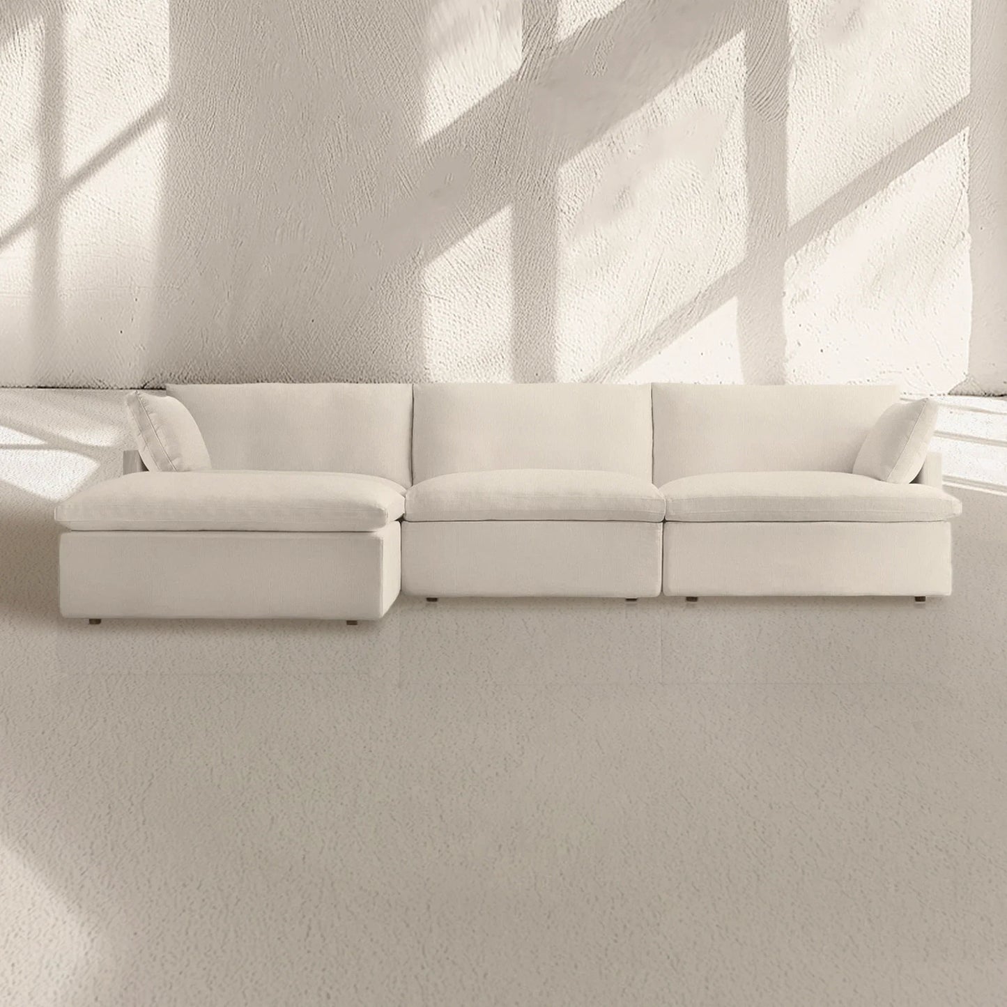 Sunshine Modular Track Arm Left-Arm Sofa-Chaise Sectional