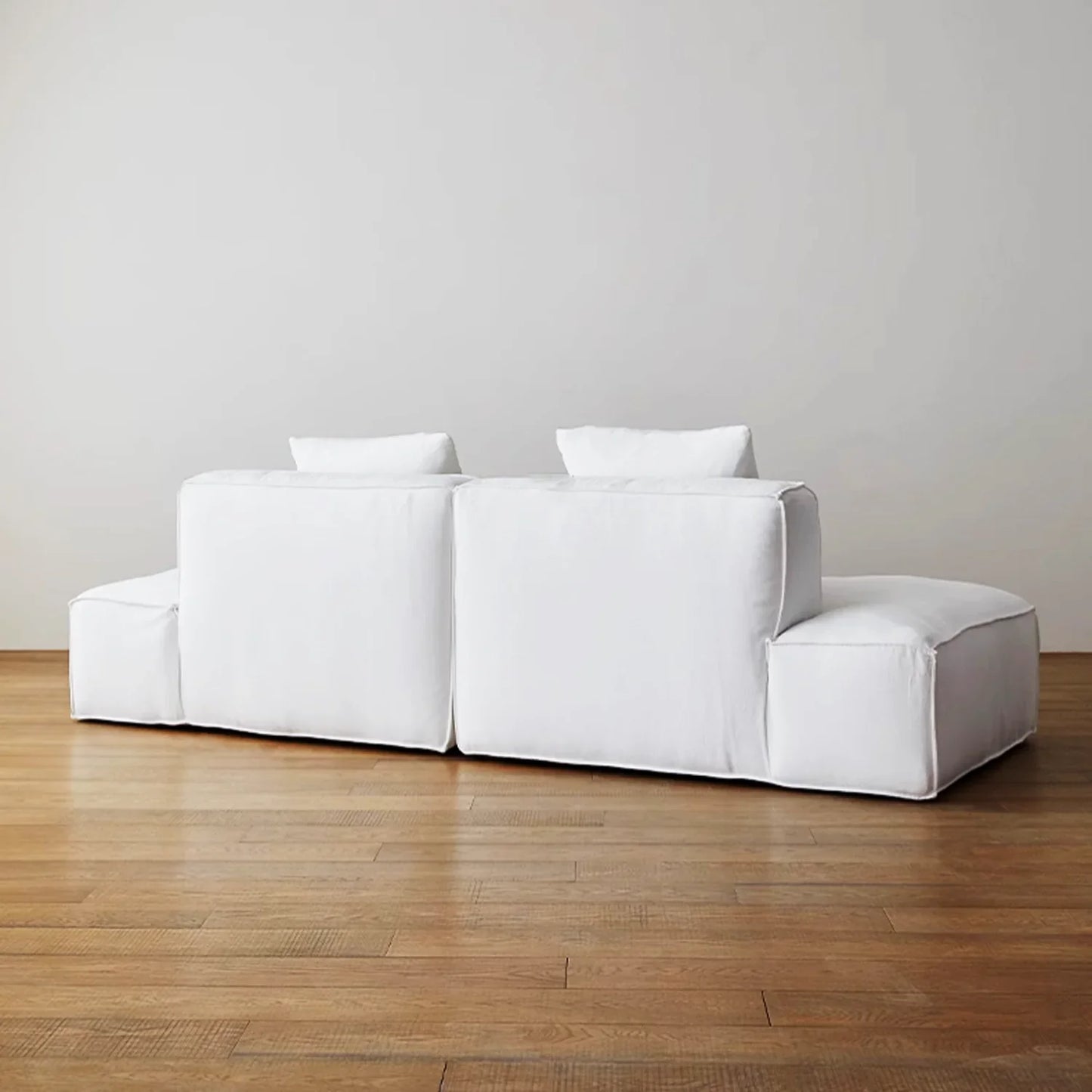 Linen Floating Island Sofa