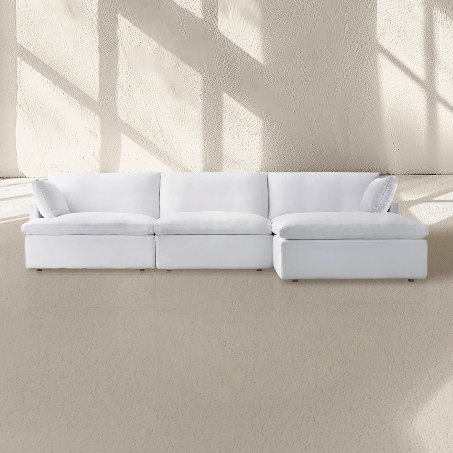 Sunshine Modular Track Arm Right-Arm Sofa-Chaise Sectional